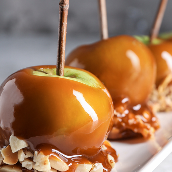 Manzanas caramelizadas